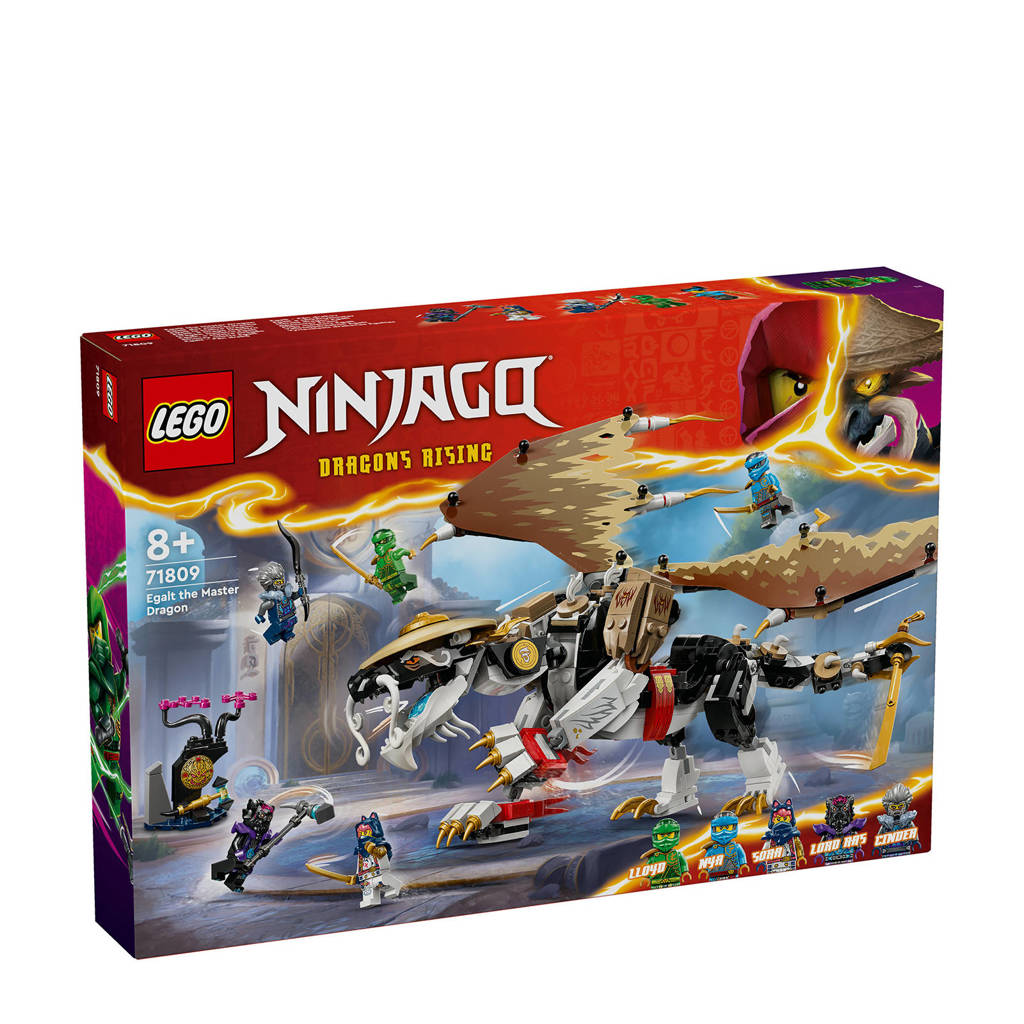 Leuke mooie aanvulling op ninjago setsEgalt de MeesterdraakRollenspel Speelgoed van de Dragons Rising tv-serie 71809