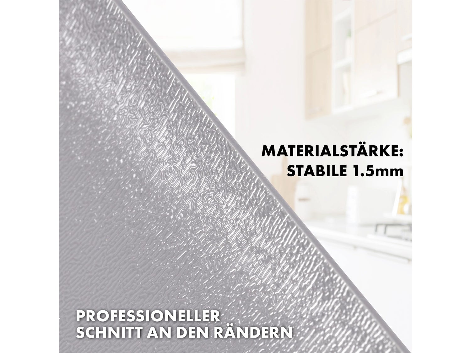 KARAT Tafelkleed Empire met Afgeschuinde Rand Lichtgrijs 90 x 40 cm