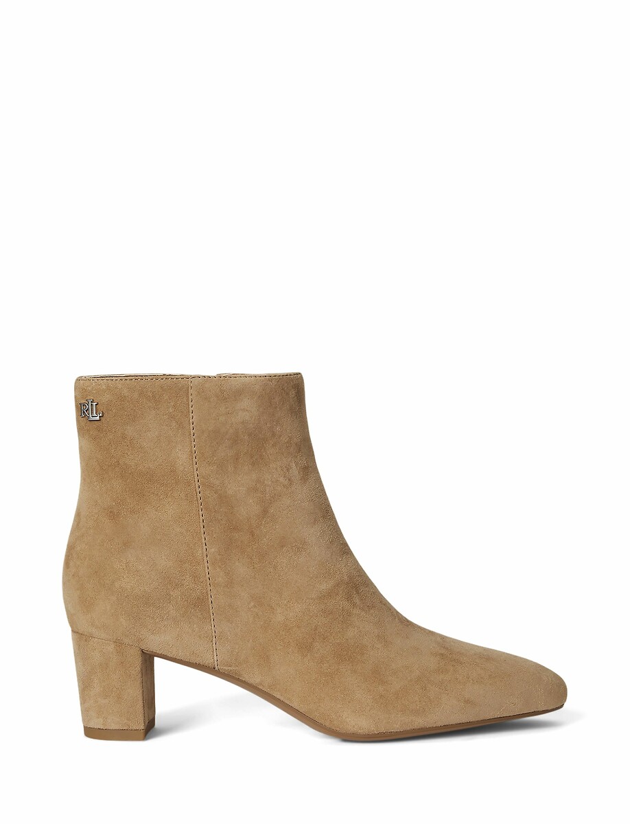 LAUREN RALPH LAUREN<br>Botas de camurça até o tornozelo Demi
