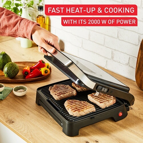 Grille-viande Tefal GC271D10 Noir Argent