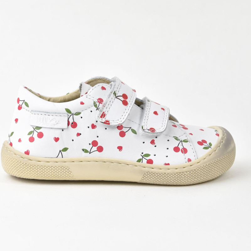 Naturino Naturino Barefoot Bira Velcros Print Pretty Cherries
