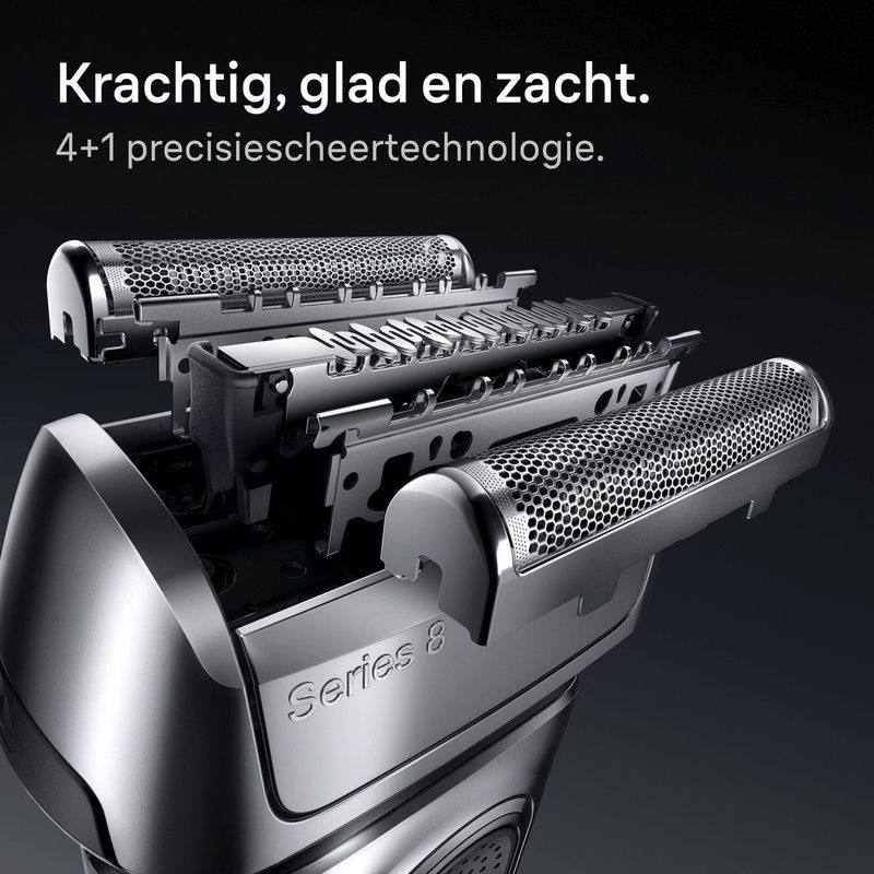 Braun - Shaver Series 8 - Scheerapparaat - 8617s - 100% Waterdicht