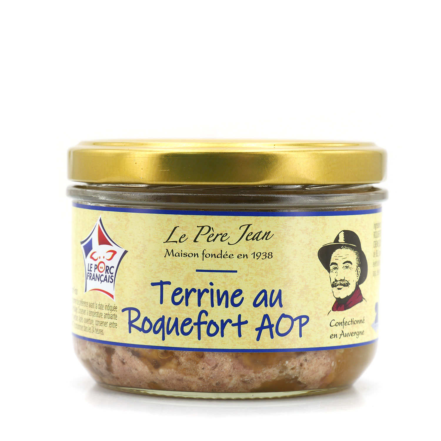Terrine paysanne au Roquefort AOP