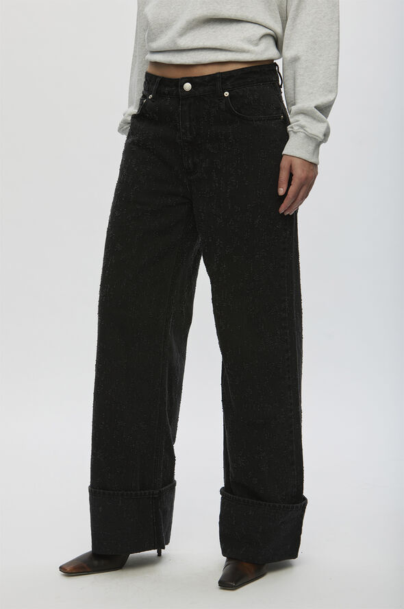 Oval Square Limit Jeans 0109 0109 black distressed