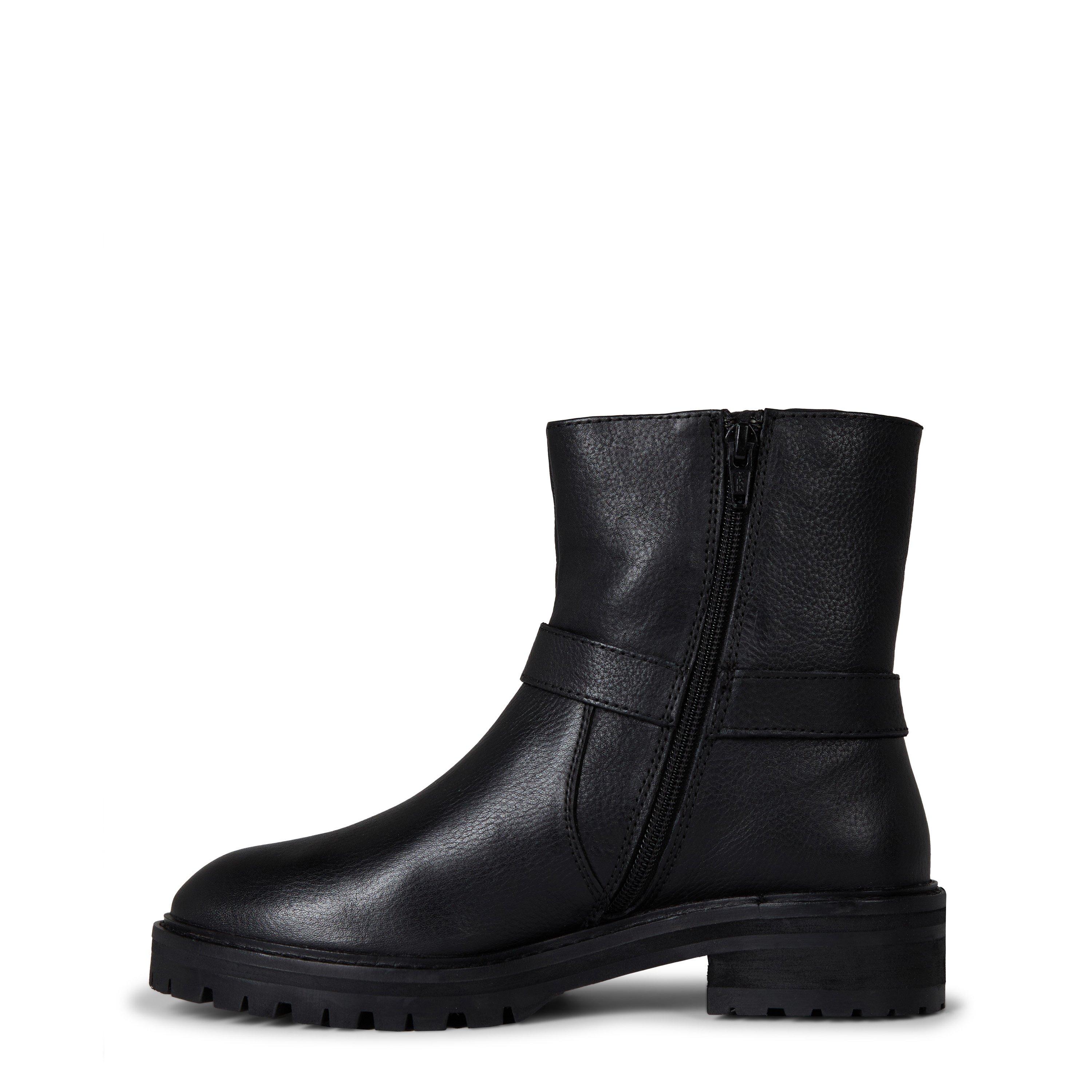 Dune London Piton Biker Ankle Boots