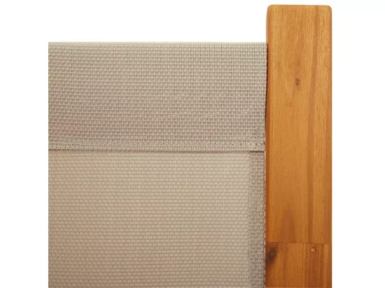 Cloison de séparation 4 panneaux taupe 280x180 cm