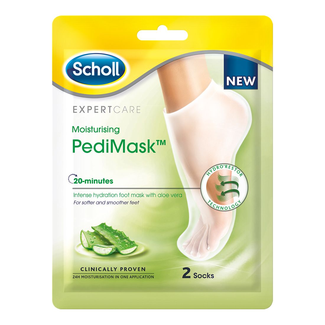 Aloe Vera fotmaske