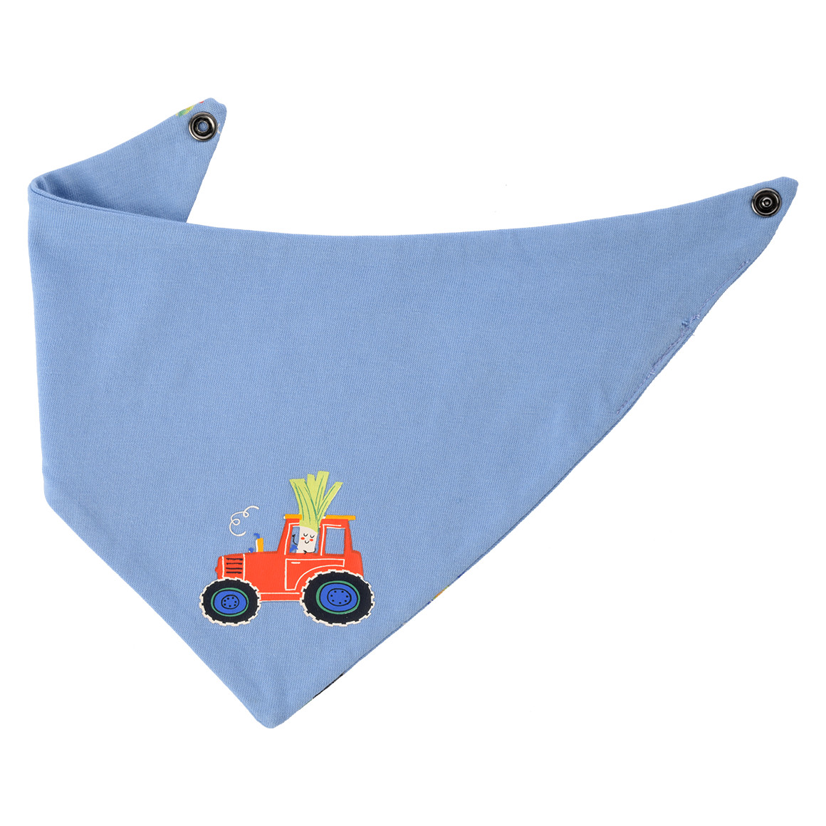 Topomini Baby Bandana zum Wenden hellblau