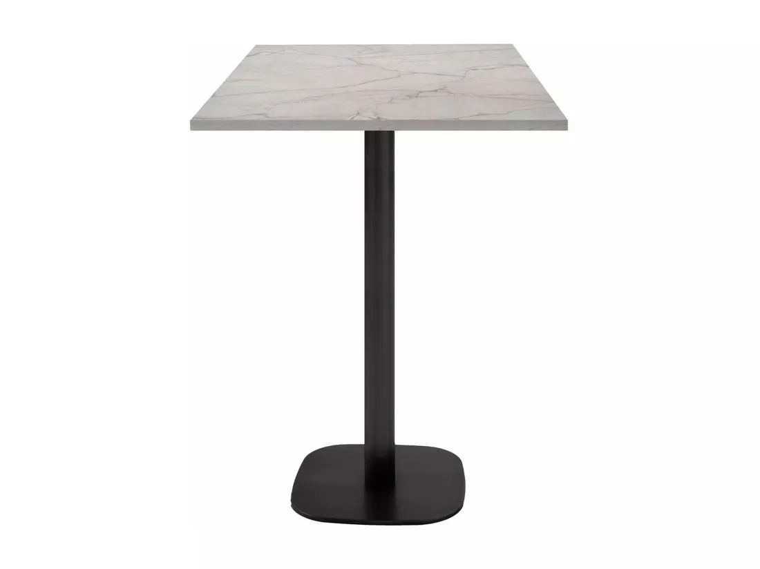 Mange-debout 60 x 60 cm - modèle Round marbre yule