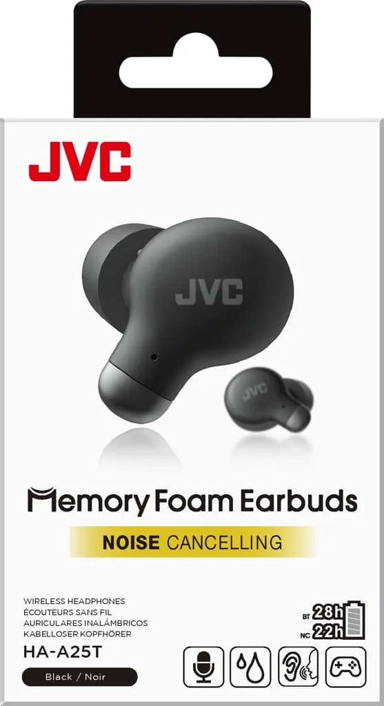 JVC HA-A25T Noir Écouteurs True Wireless