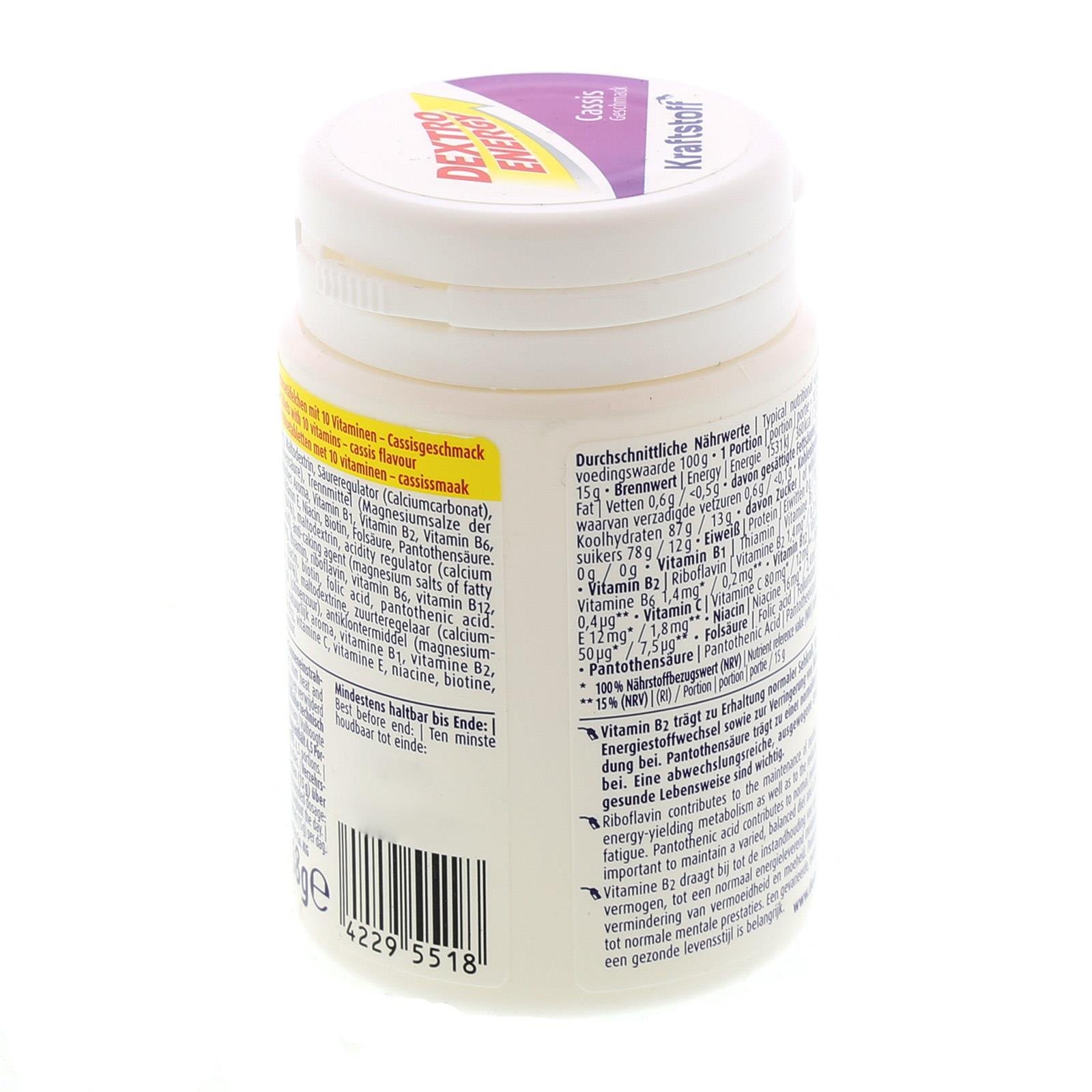 Dextro Energy Cassis