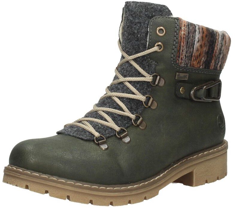 Rieker Dames veterschoenen groen