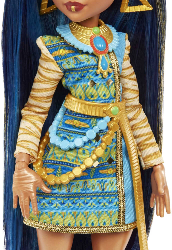 MONSTER HIGH -  POUPEE CLEO DE NILE AVEC ANIMAL DE COMPAGNIE