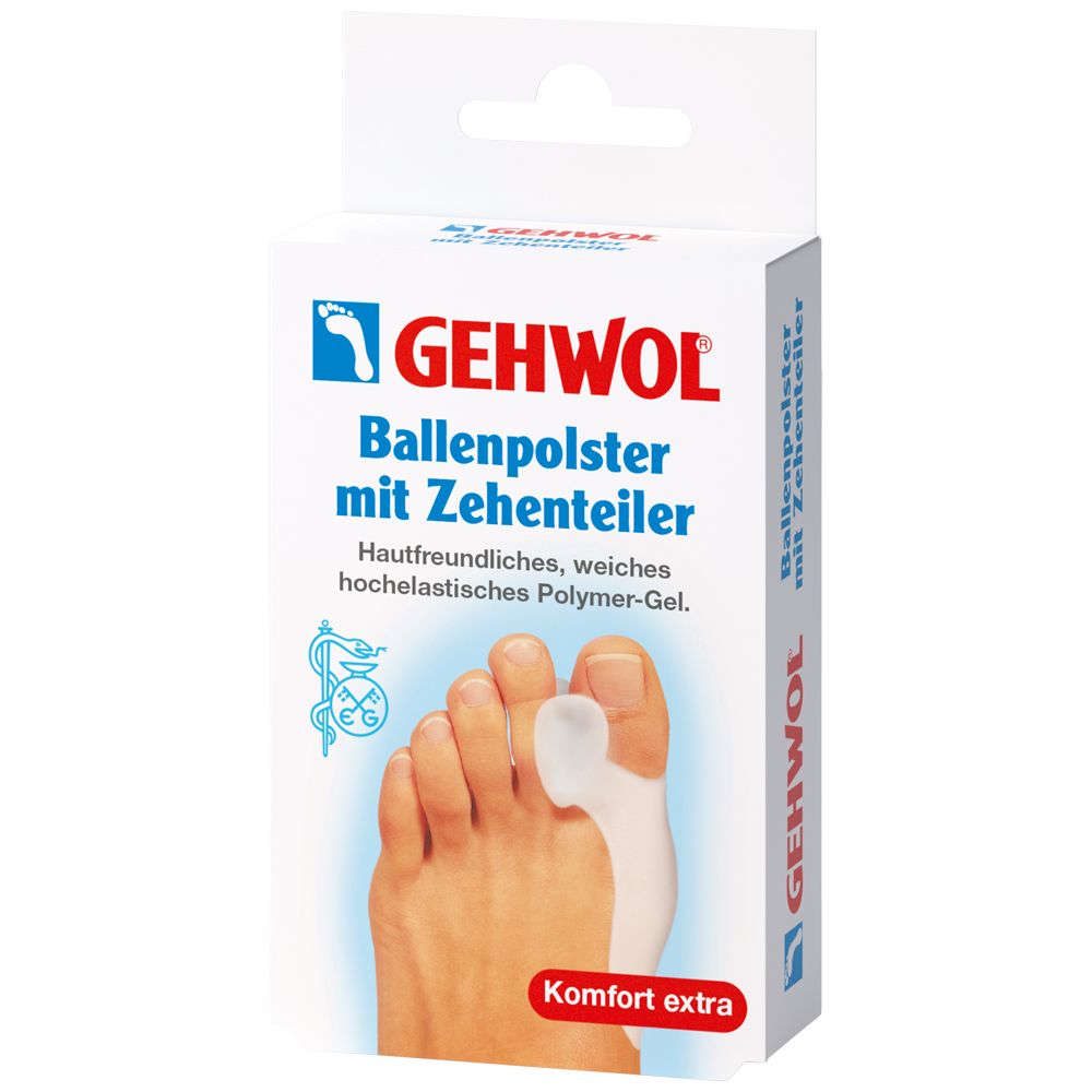 GEHWOL® Ballenpolster mit Zehenteiler