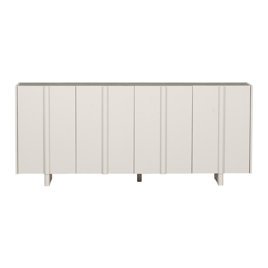WOOOD Basu Dressoir Grenenhout B 200 cm - Dust