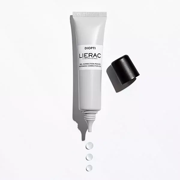 Gel Lierac Diopti para correção do inchaço dos olhos 15ml