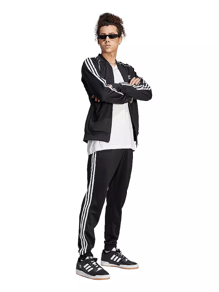 ADIDAS ORIGINALS Sweatjacke schwarz