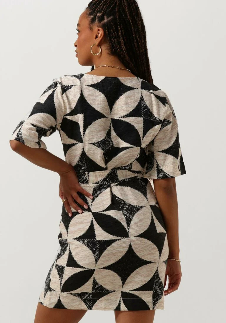 OBJECT zwarte object mini jurk objbetina lo 2/4 dress