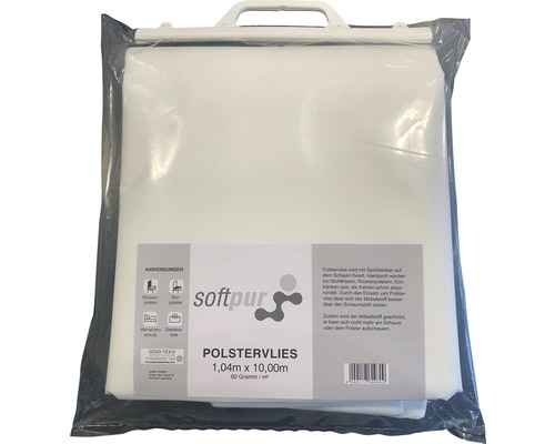 Meubelvlies Softpur 1,04x10 m 60g/m2