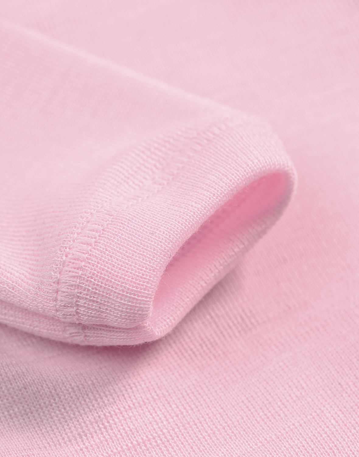 Overslagromper van merinowol/zijde voor baby's