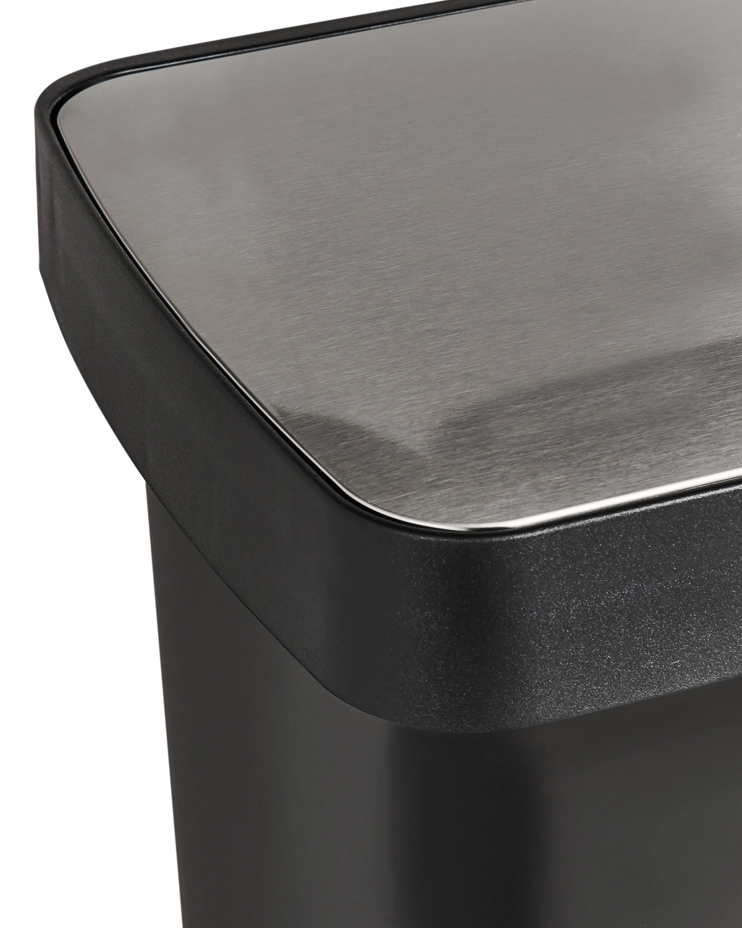 Dubbele pedaalemmer 60 L ECOSORT Metaal Zwart