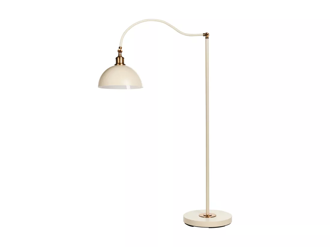 Lampadaire LENNON Réglable Métal Beige clair