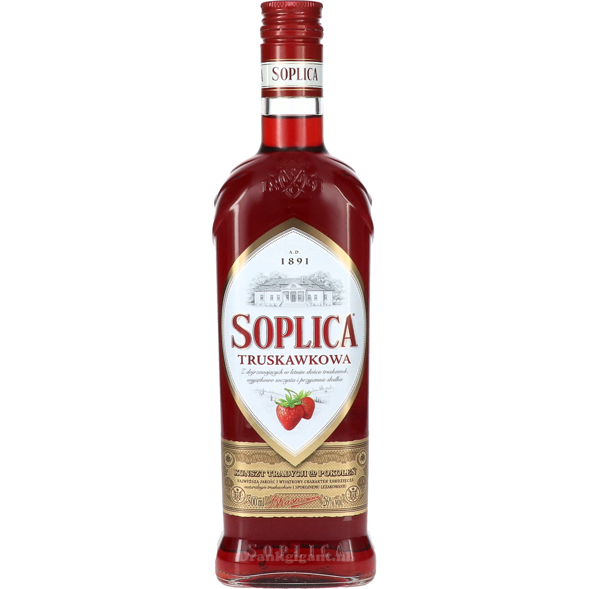 Soplica Aardbei - Truskawkowa 50 cl