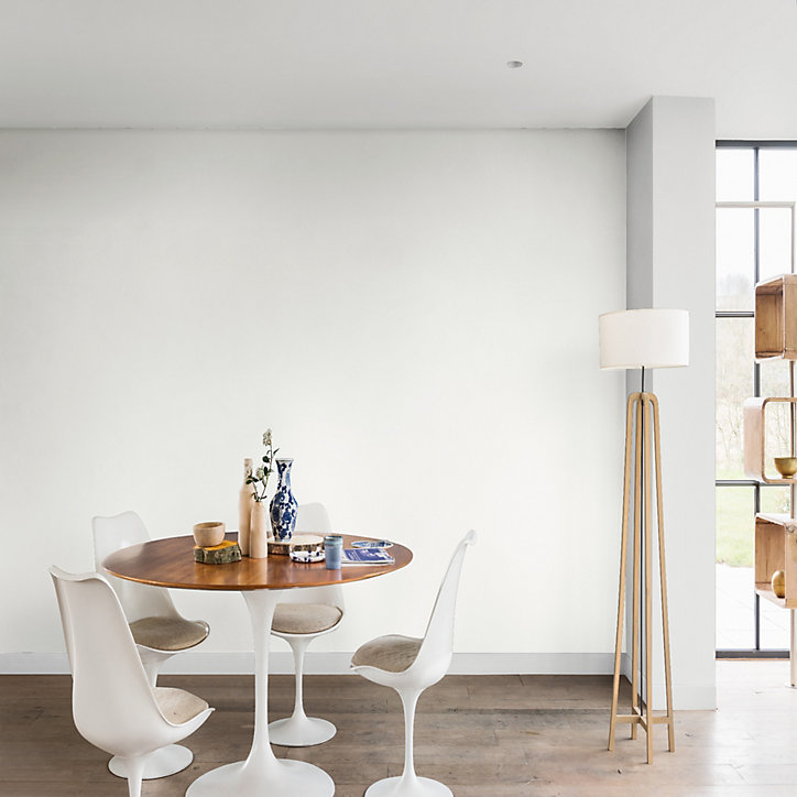 Peinture murs et plafonds phase aqueuse Dulux Valentine satin blanc 10L