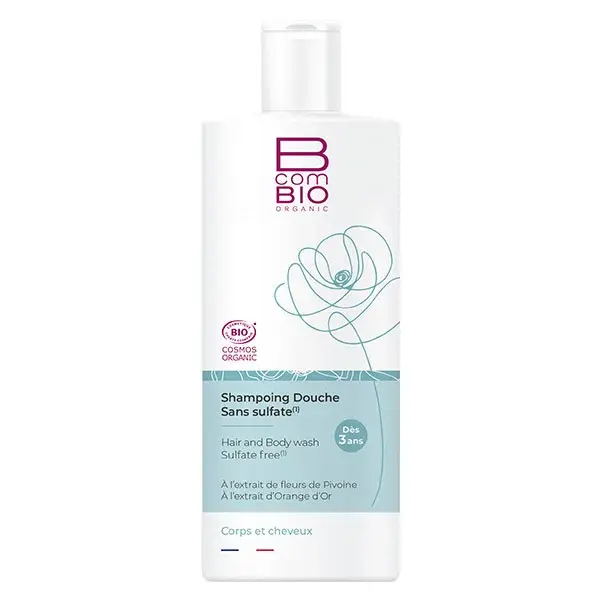 Shampoo para Banho BcomBIO Sem Sulfato 500ml