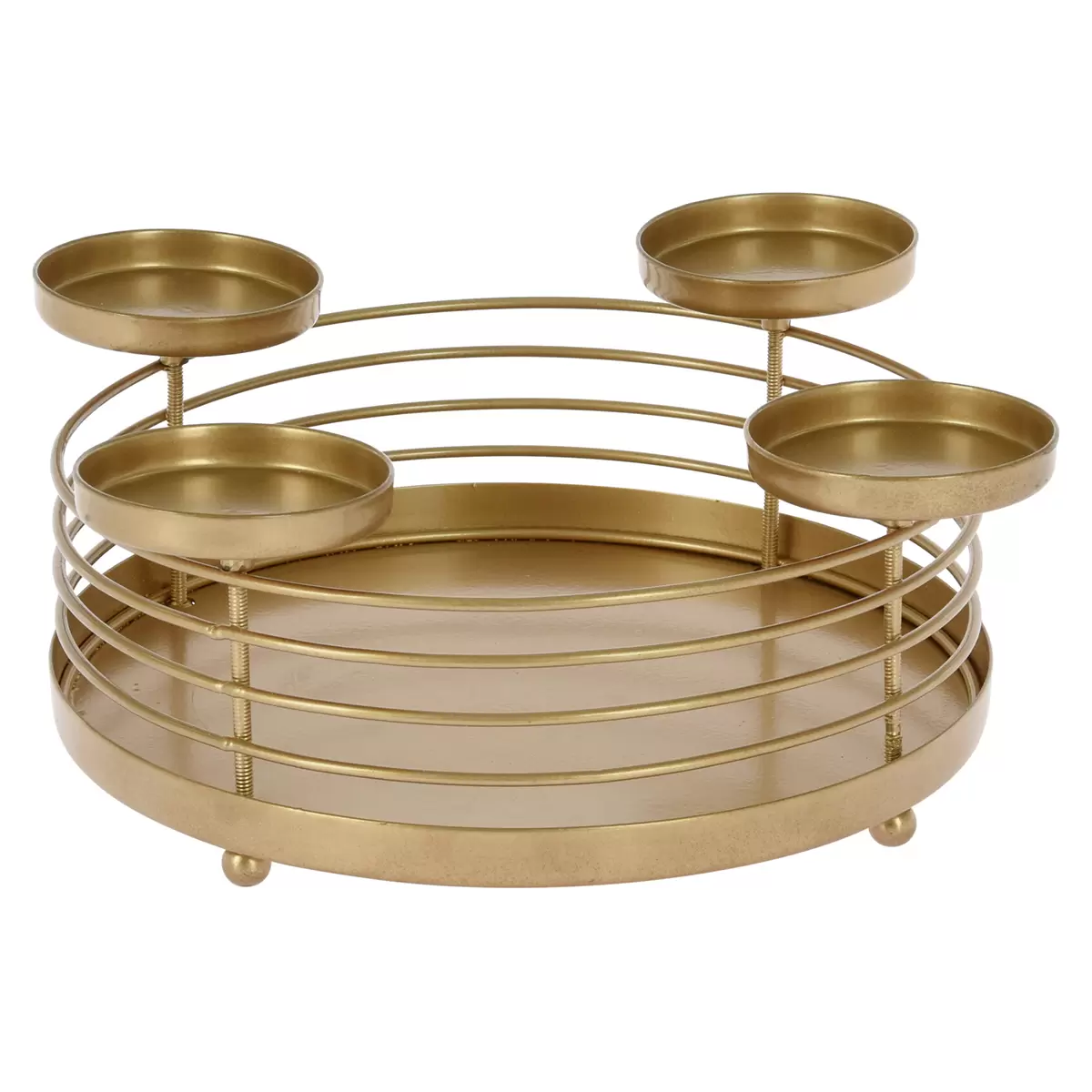 Kerzenhalter Candle-Holder Gold