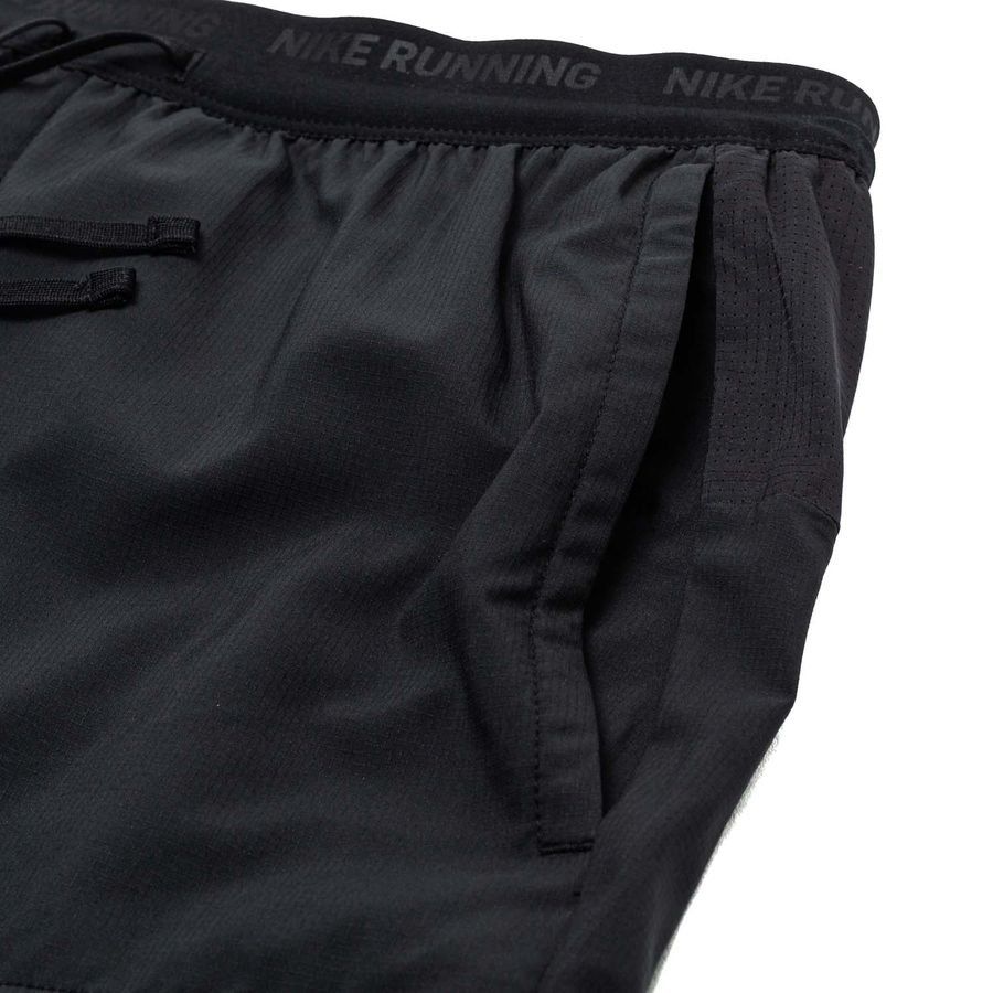 Nike Short Running Dri-FIT Stride - Noir/Argenté