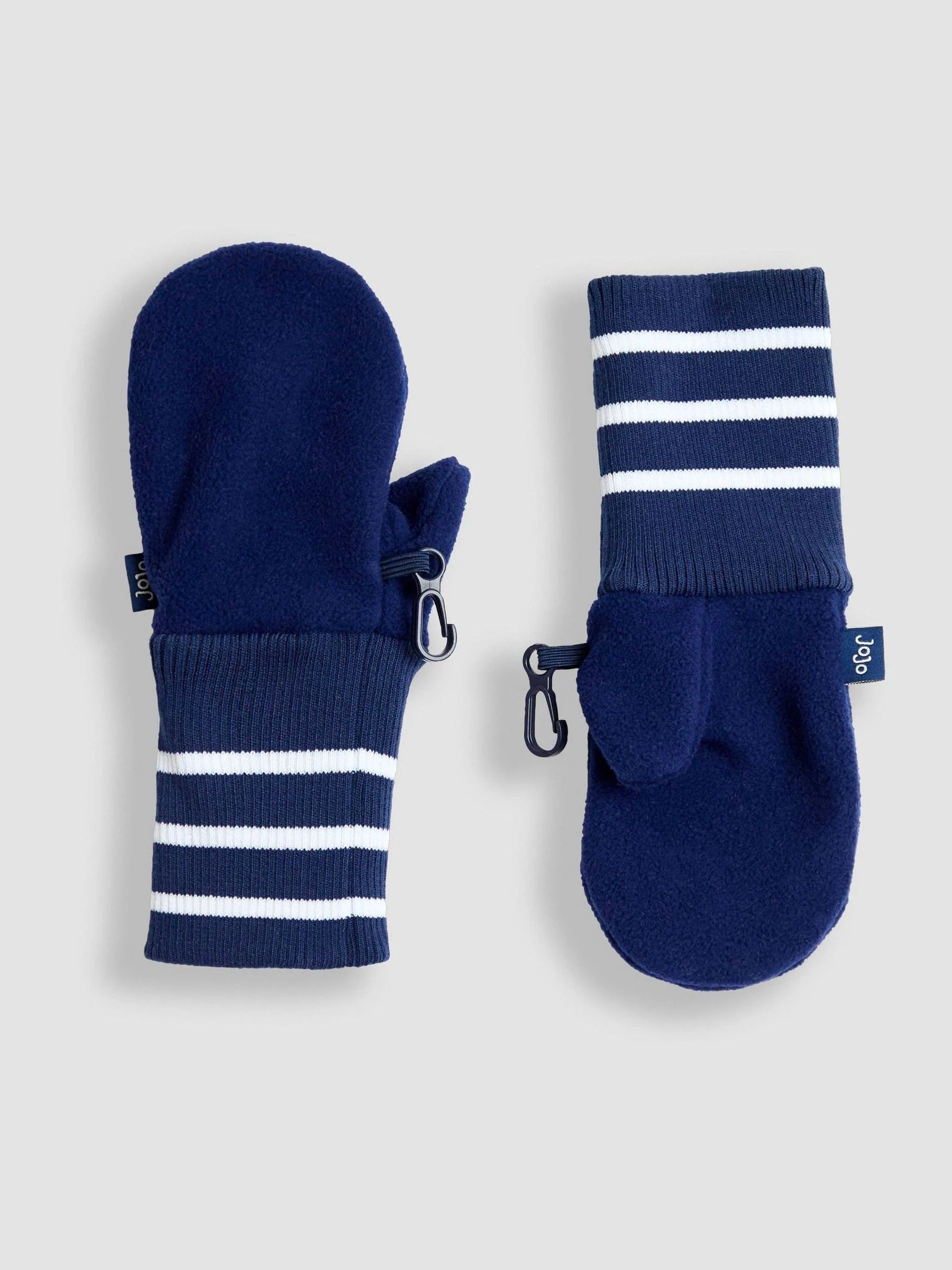 JoJo Maman Bébé Polar Fleece Mittens With Cuff
