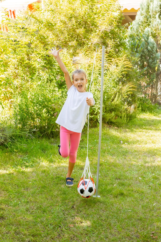 New Sports Fußball Trainer-Set, Stange Ball