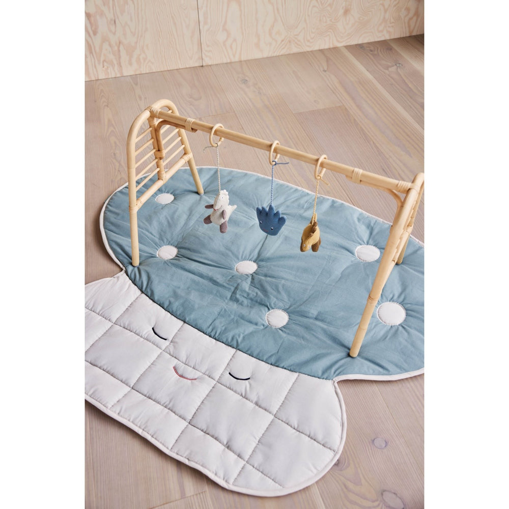 Køb OYOY Beige/Saffron/Aqua Blue Dino Aktivitetslegetøj