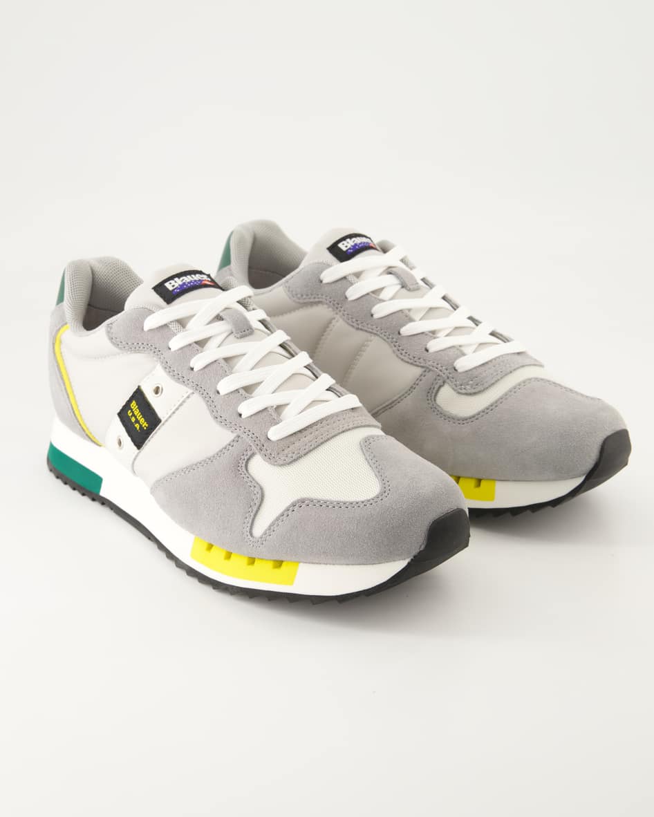 Blauer QUEENS01 Sneaker in Grau