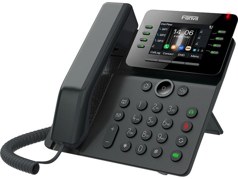 Fanvil Tischtelefon V63 Schwarz V63 Prime Business Phone