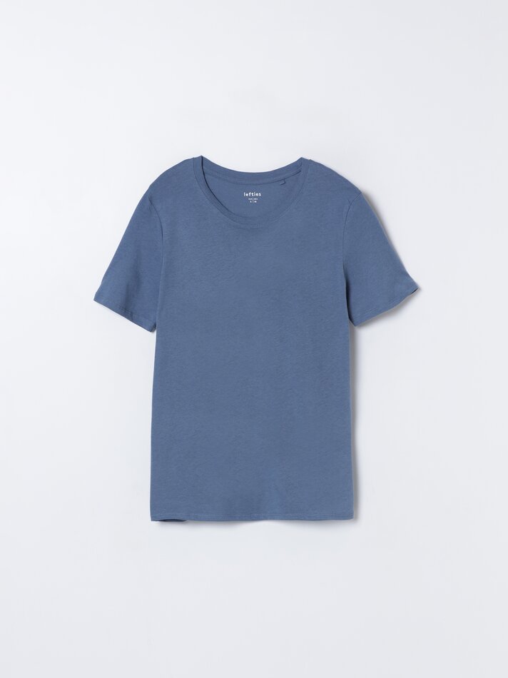 Pacote com 4 camisetas de gola redonda sortidas - Preto/Cru