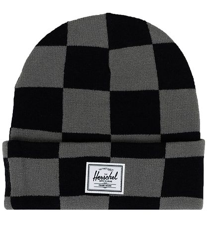 Herschel Hue - Strik - Elmer - Blåck/Gargoyle Check