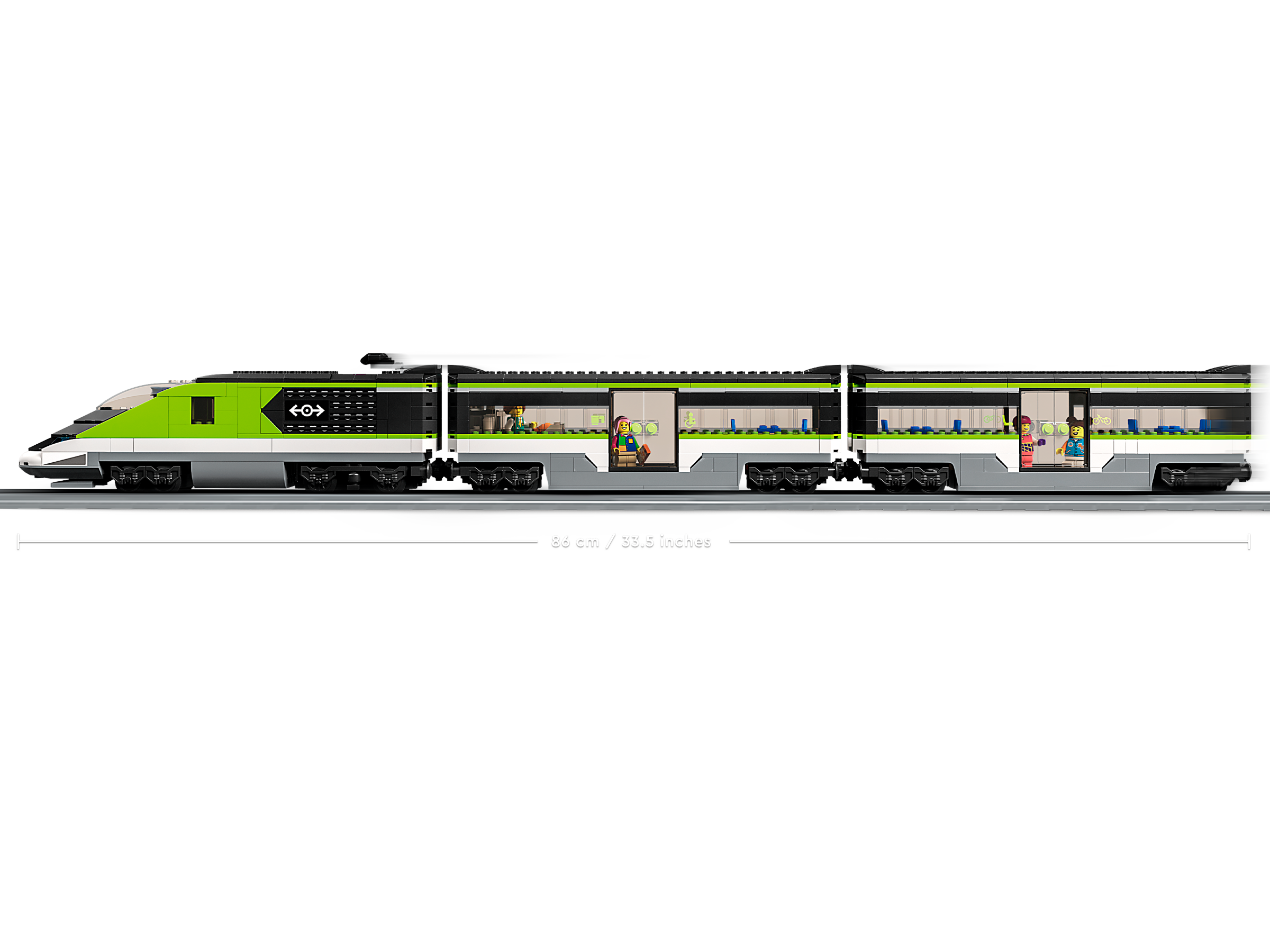 Trem expresso de passageiros 60337