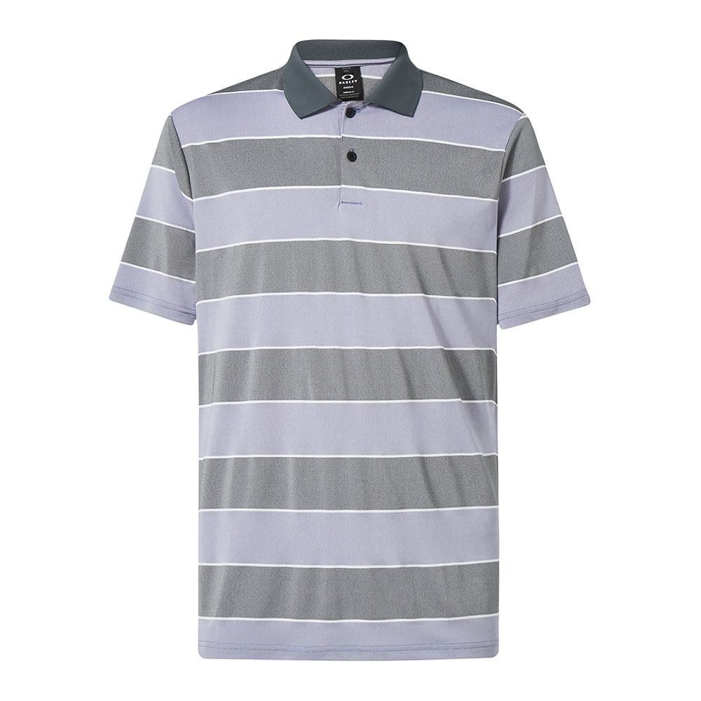 Oakley COMFORT STRIPE - Polo Homme new lilac