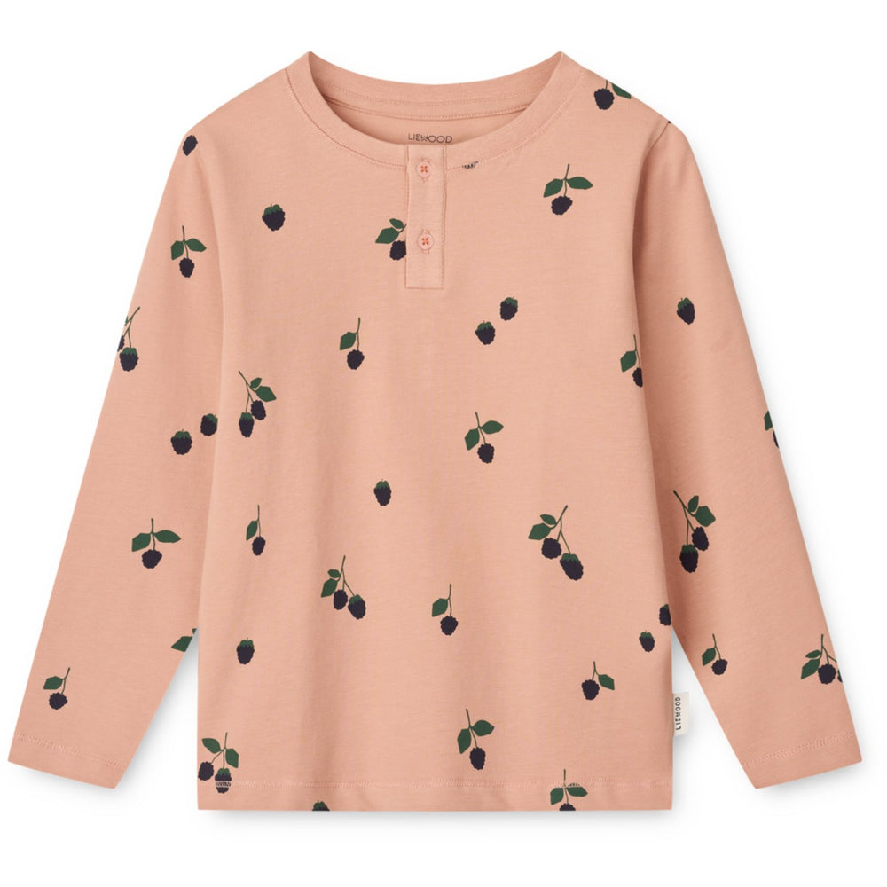 Køb LIEWOOD Mini Berry / Pale Tuscany Wilhelm Printed Pyjamas Sæt