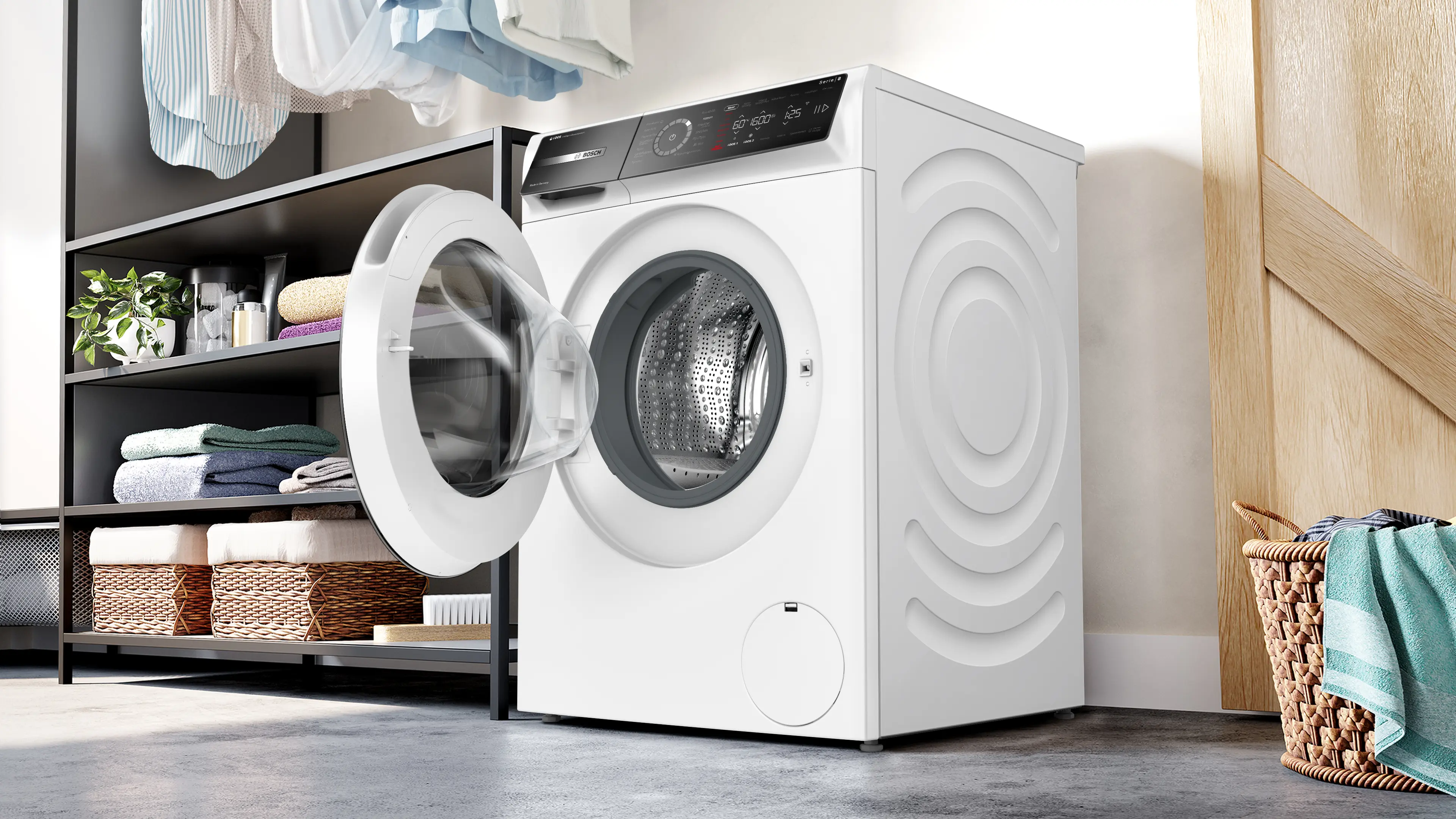 Serie 8 Wasmachine, voorlader 11 kg max. 1600 rpm