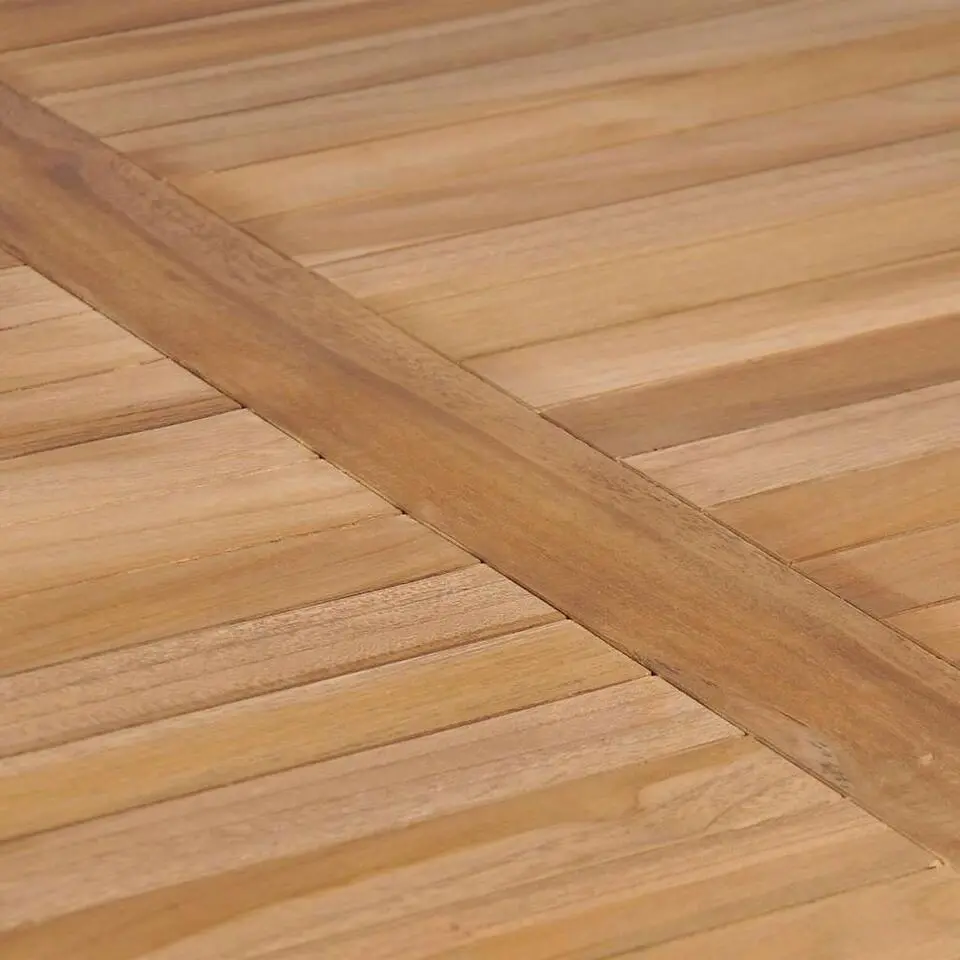 vidaXL - Tuintafel - Bruin - Hout - 80 x 80 x 77 cm
