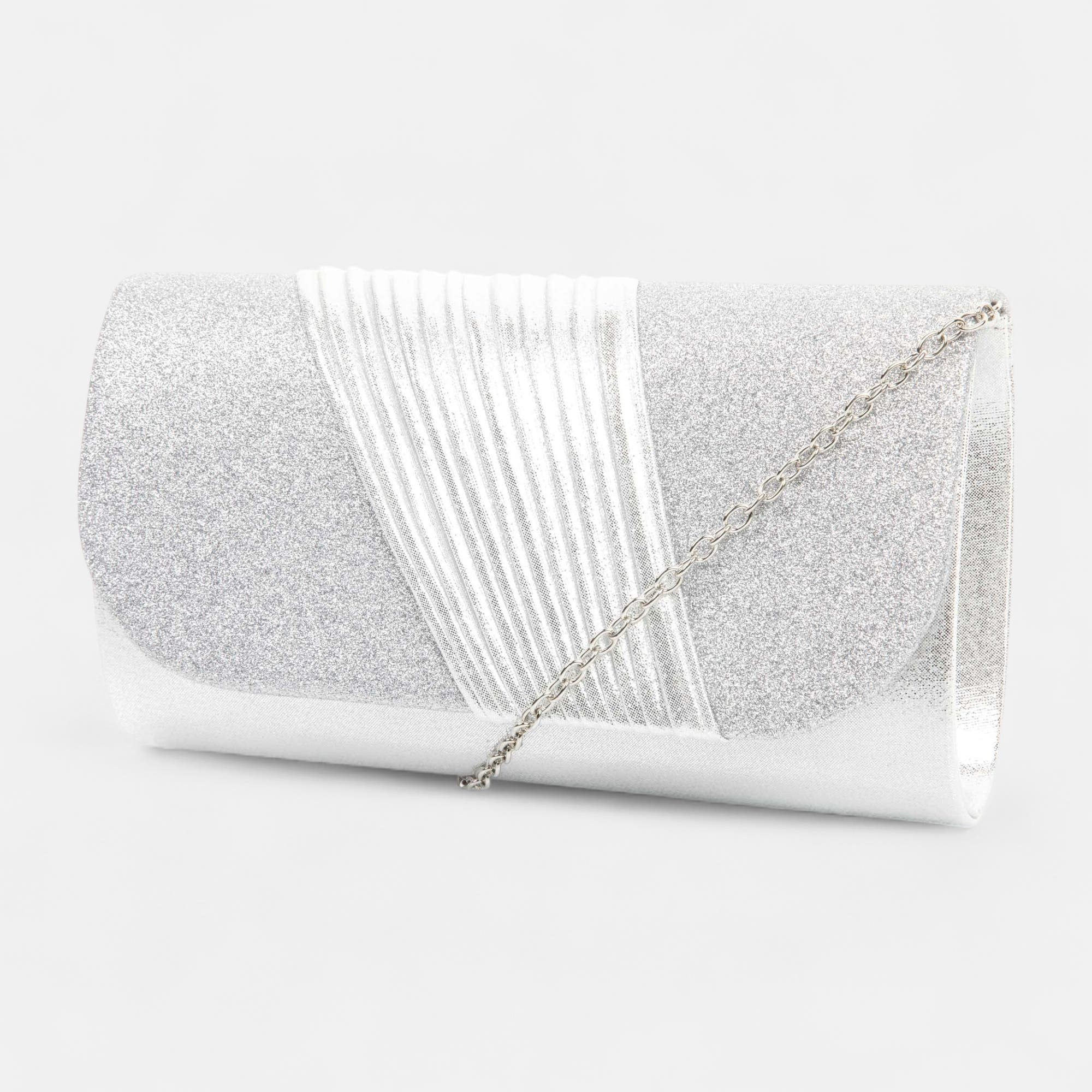 Sac bandoulière argent