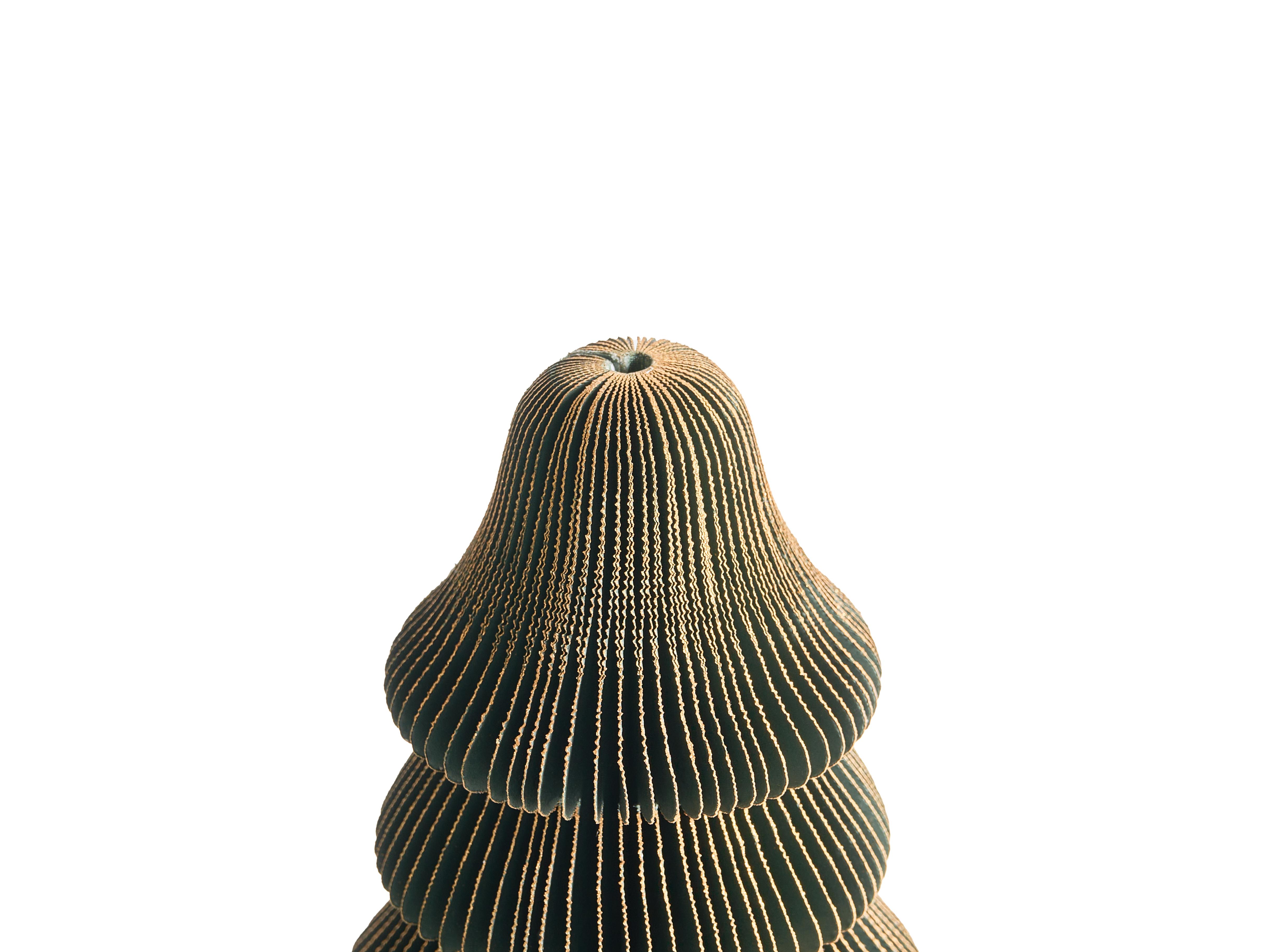 Kerstdecoratie LED ANDAN Kerstboom 41 cm Groen