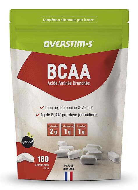 OVERSTIM.S - COMPLEMENT ALIMENTAIRE 180 GELULES DE BCAA