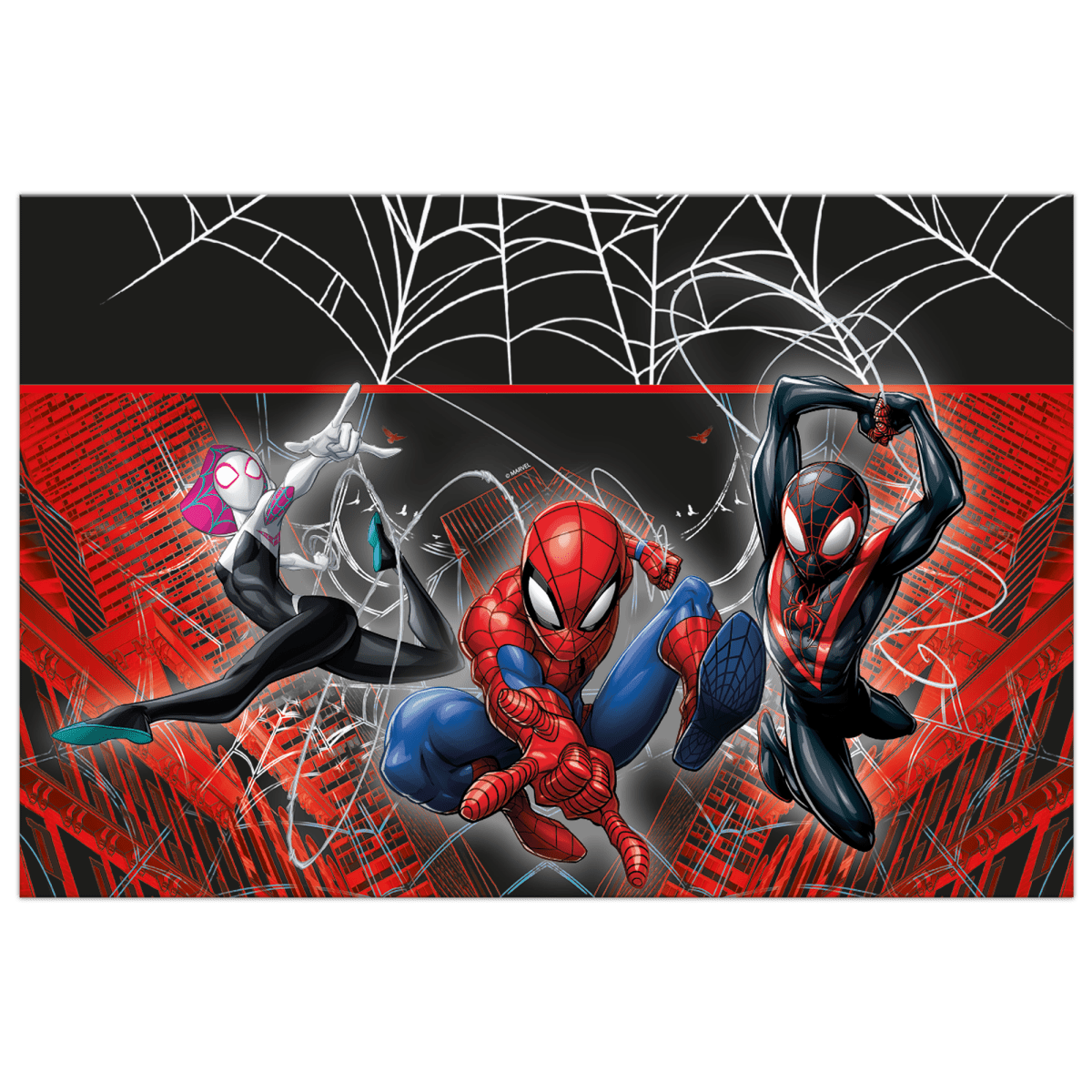 Spiderman Tafelkleed Plastic 1,8m