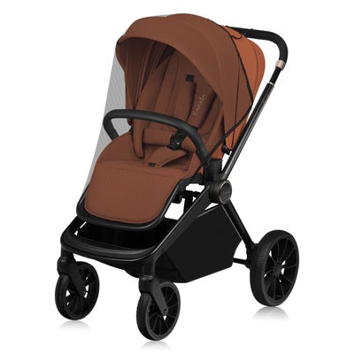 Lionelo MIKA Plus 3-in-1 Duovogn, Brown Rust