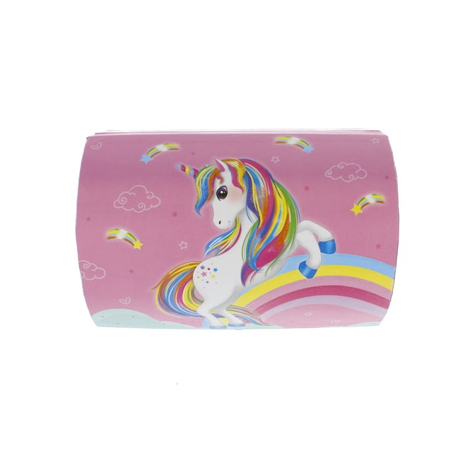 Schmuckbox - Einhorn mit Regenbogen - ca. 20 x 13,7 x 11,5 cm