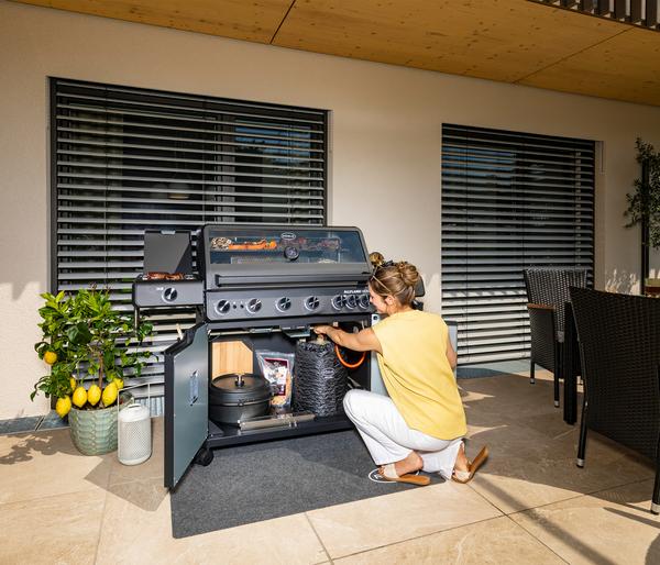 Rösle Gasgrill Allflame Hero 6, ca.